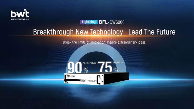laatste bedrijfsnieuws over BWT-de vezellaser van de lanceringenbliksem 6000W | Kleiner, lichter en slimmer  0